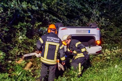 Leonberg: Schwerer Verkehrsunfall auf der Mahdentalstrasse 